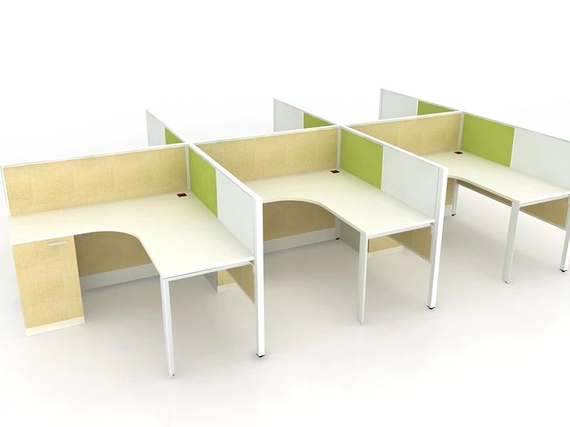 Cubicle L-Shaped Workstation